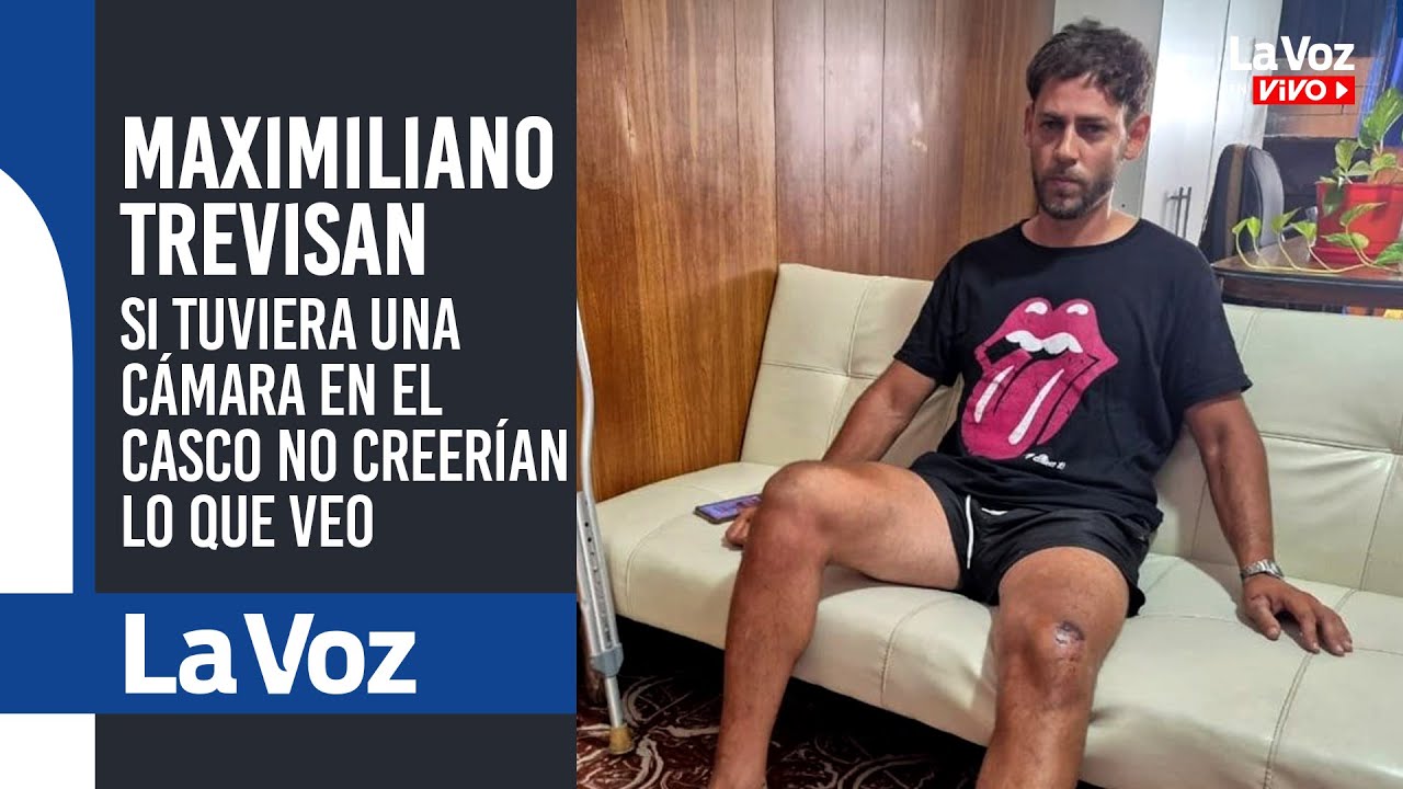 MAXIMILIANO TREVISAN: El que ME ATROPELLÓ se le REÍA A LA POLICÍA