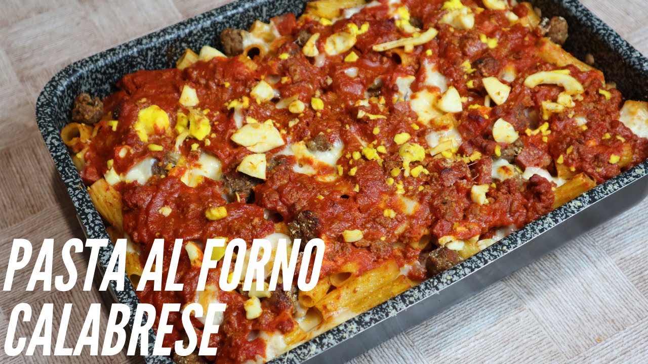 Pasta al forno CALABRESE ( 'a pasta chjina ) | ricetta tipica regionale | Ricetta tipica Calabrese