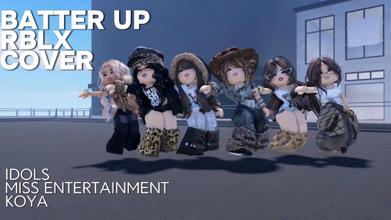Batter up *ROBLOX COVER!* koya dance studio (idols)