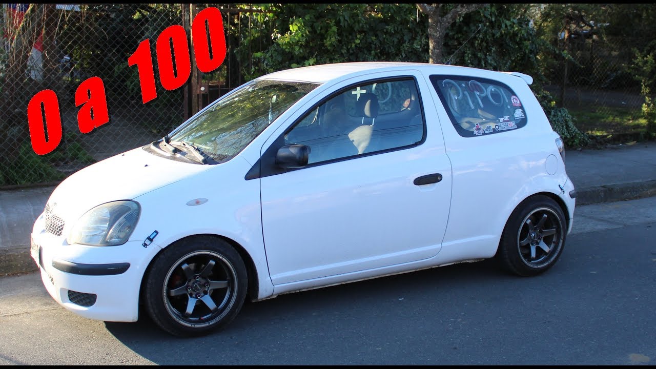 Yaris sport de 0 a 100 - Nueva modificación
