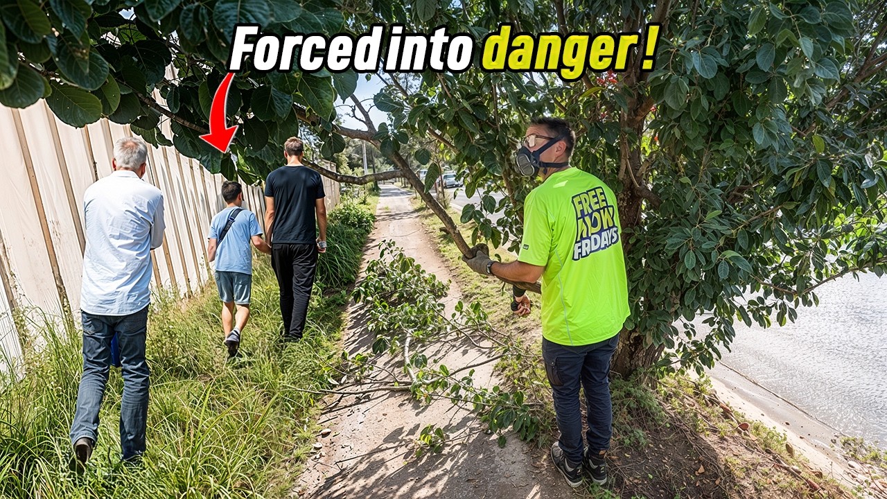 SIDEWALK IS TOUGH TO WALK ON, puts people at Risk every day