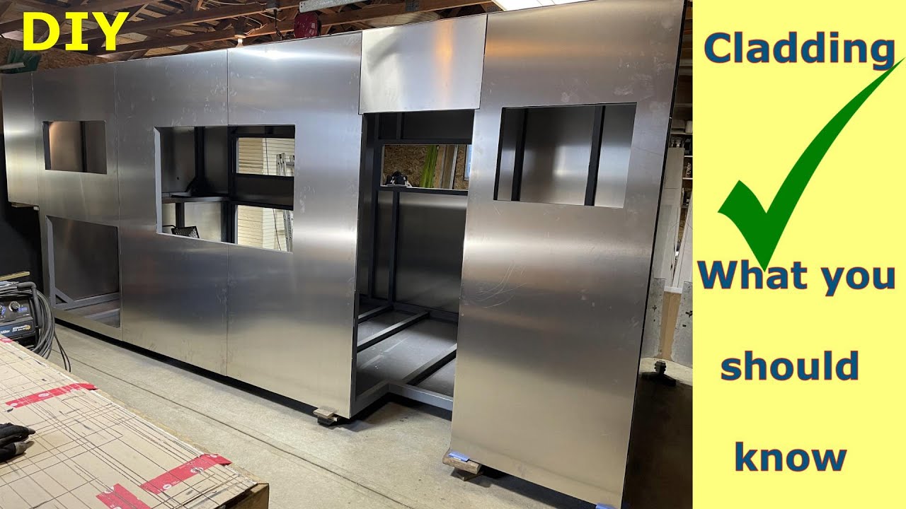 How to glue aluminum sheets on the camper truck habitat wall and lots of diy tips about the process