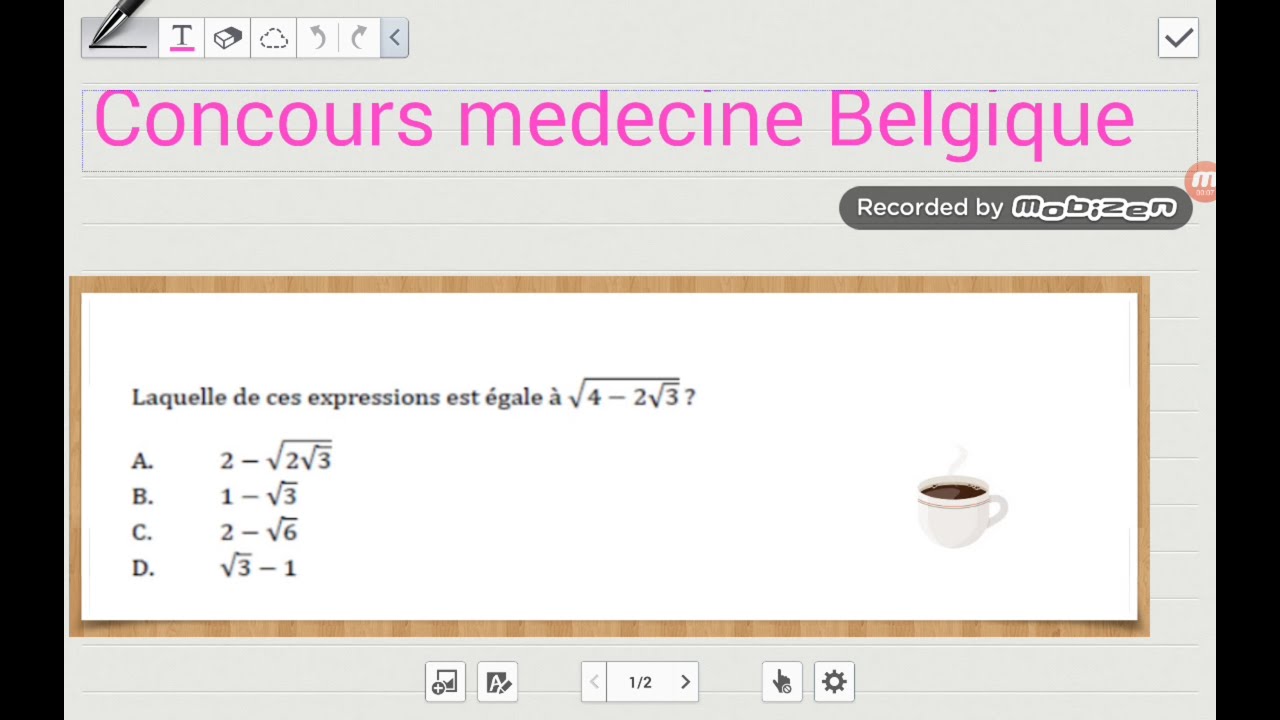 QCM CONCOURS POST-BAC