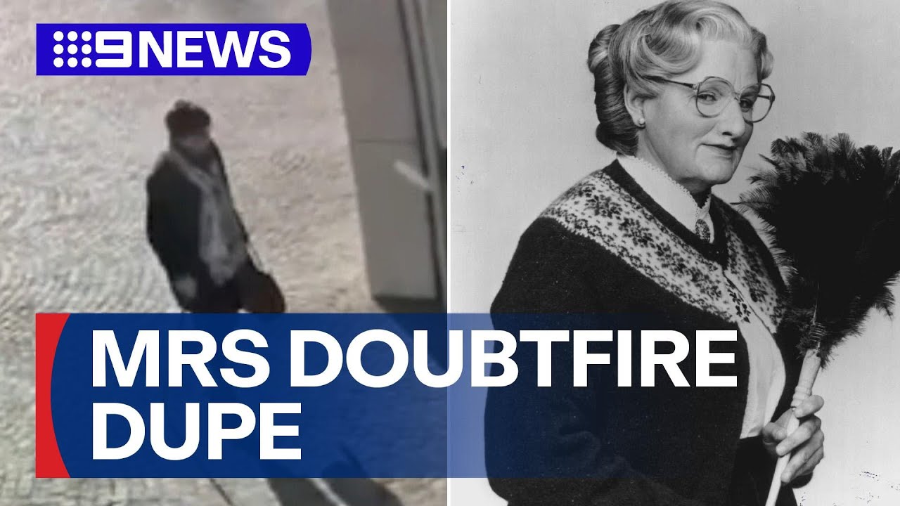 Elaborate 'Mrs Doubtfire' style pension fraud exposed | 9 News Australia