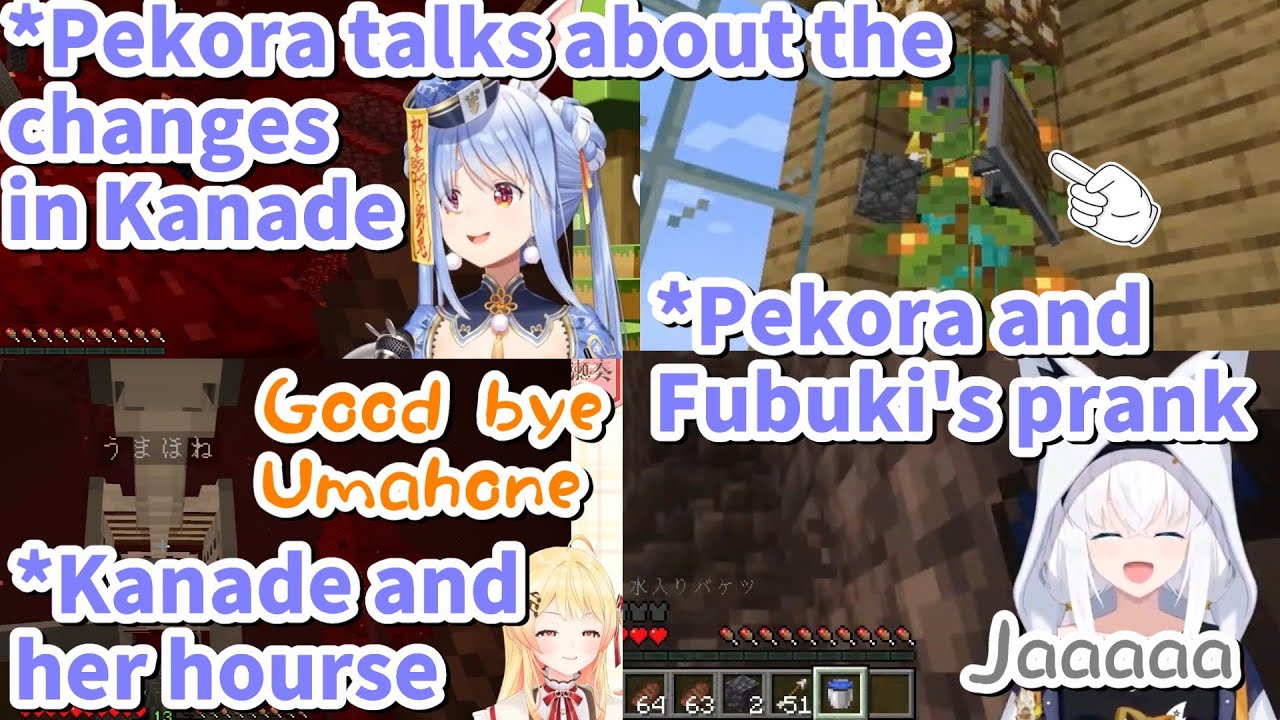 【EN sub】Events that happened on the last day of the Hololive Diamond Excavation Team (in Minecraft)