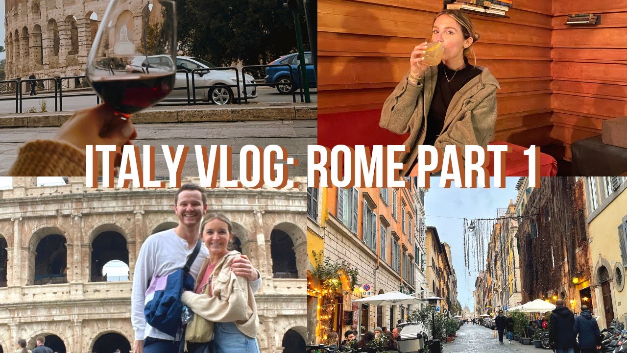 ITALY VLOG 2: Rome, walking and eating our way through!