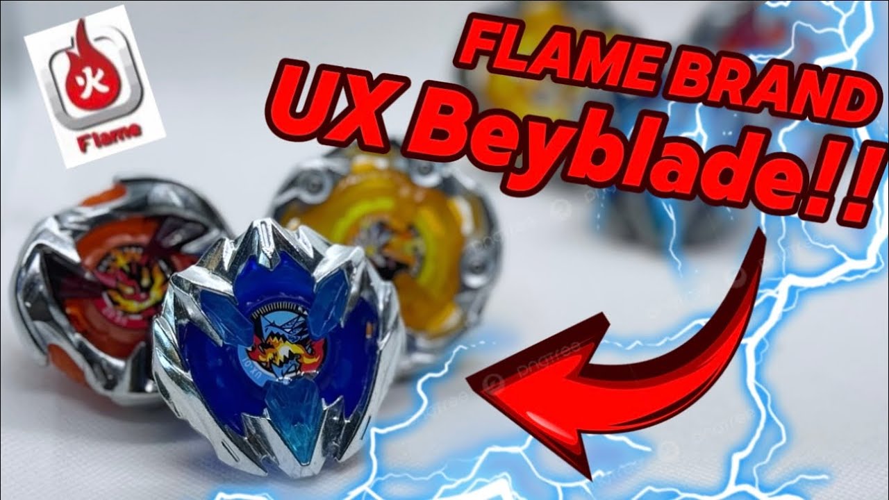 Fake UX Beyblades Are HERE! Flame Brand Created New Bit! 🤯 Dran Buster, Hells Hammer & Wizard Rod!