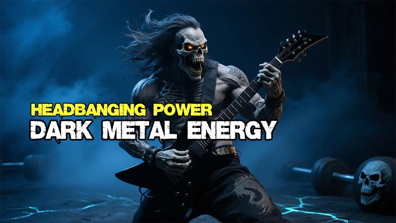 Dark Metal Energy - Crushing Riffs for Relentless Headbanging | Metal Workout Music