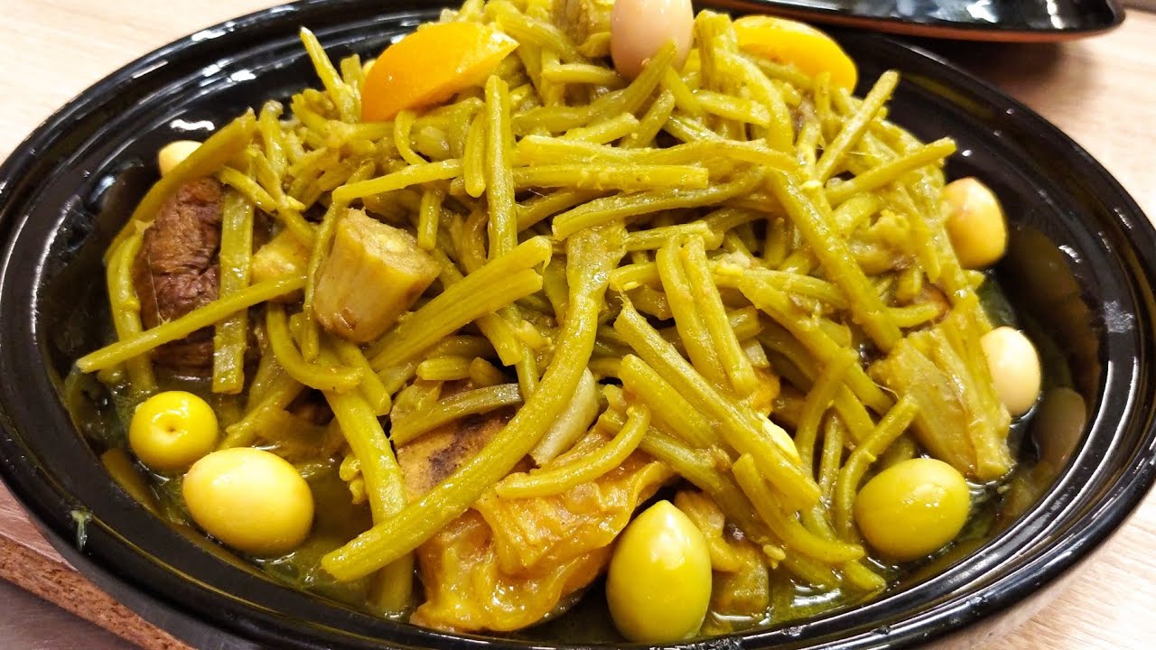طاجين الݣرنينة بمذاق جد هائل Tagine de gernina au viande