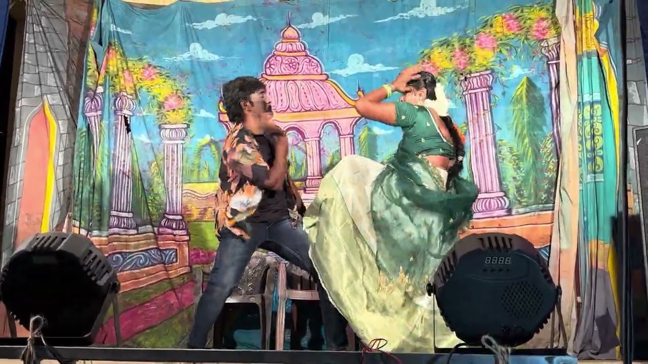 Sankranthi 2025 Santhinagar Village Azaad L's Peelings Song Performance