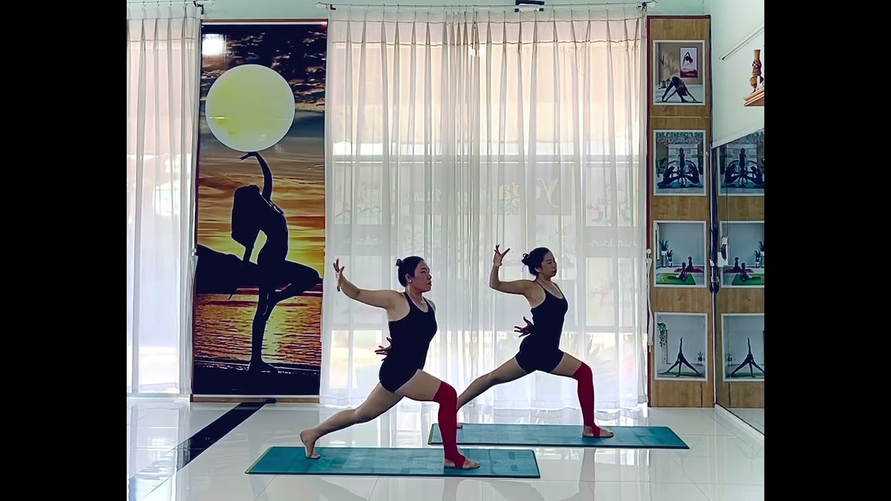 Mưa Chiều : flow Yoga : BD: Kiều Hạnh &Phạm Hương! 