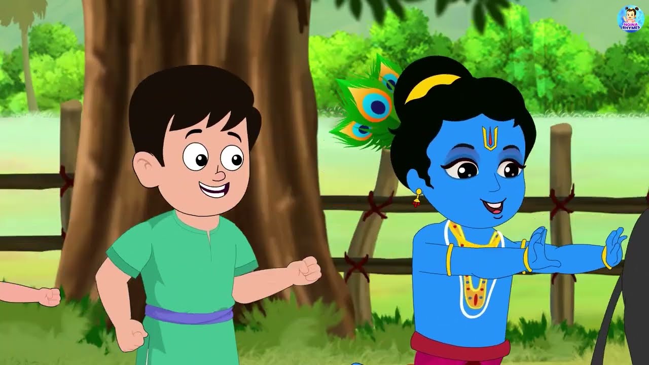 छोटी छोटी गैया - Choti Choti Gaiya Chote Chote Gwal | Krishna Bal Leela | Little Krishna Song