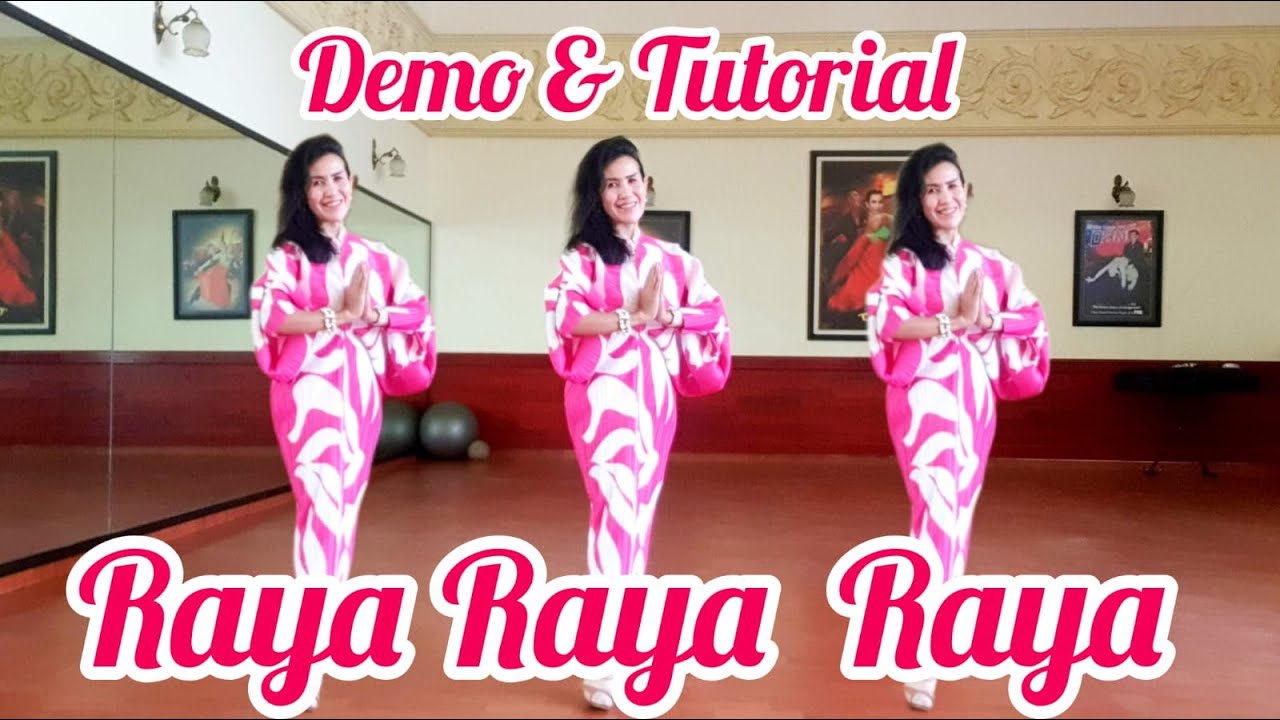 Raya Raya Raya | Lebaran | Dance | Line Dance | High Beginner | H&H Dance Group | Demo & Tutorial