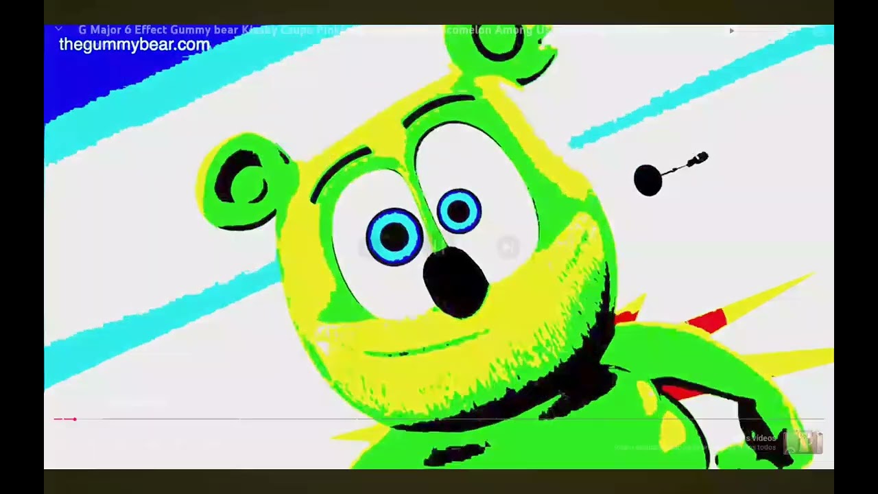 Gummy bear clip effects  inspired by gamavision csupo effects