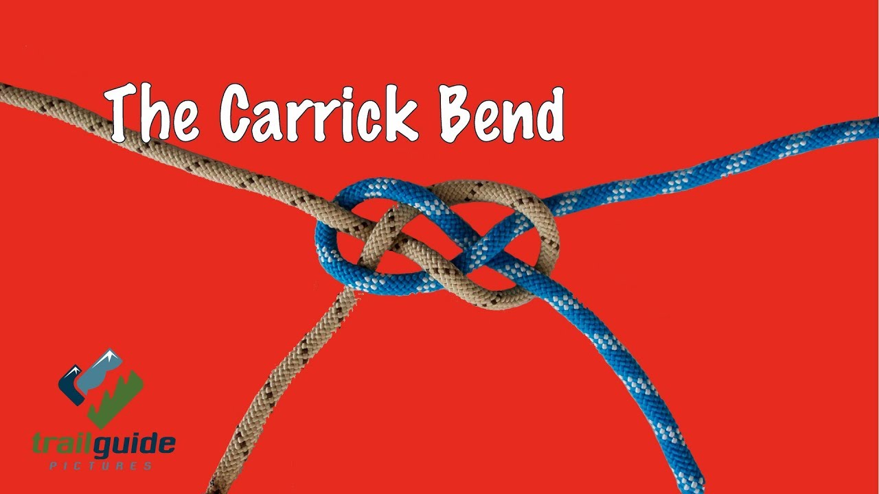 САМЫЙ ПРОСТОЙ способ завязать узел Carrick Bend