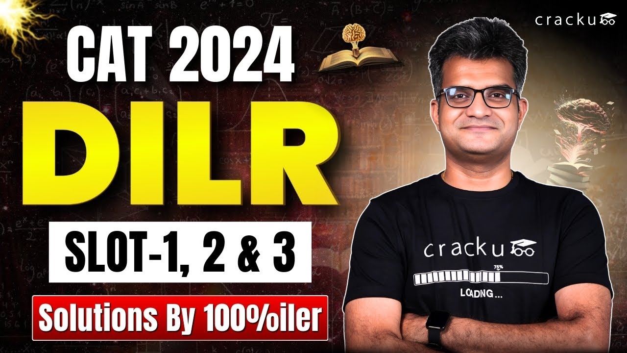 CAT 2024 DILR Slot 1, 2 & 3 | Complete Video Solutions & Analysis by Maruti Sir | CAT Exam Solutions
