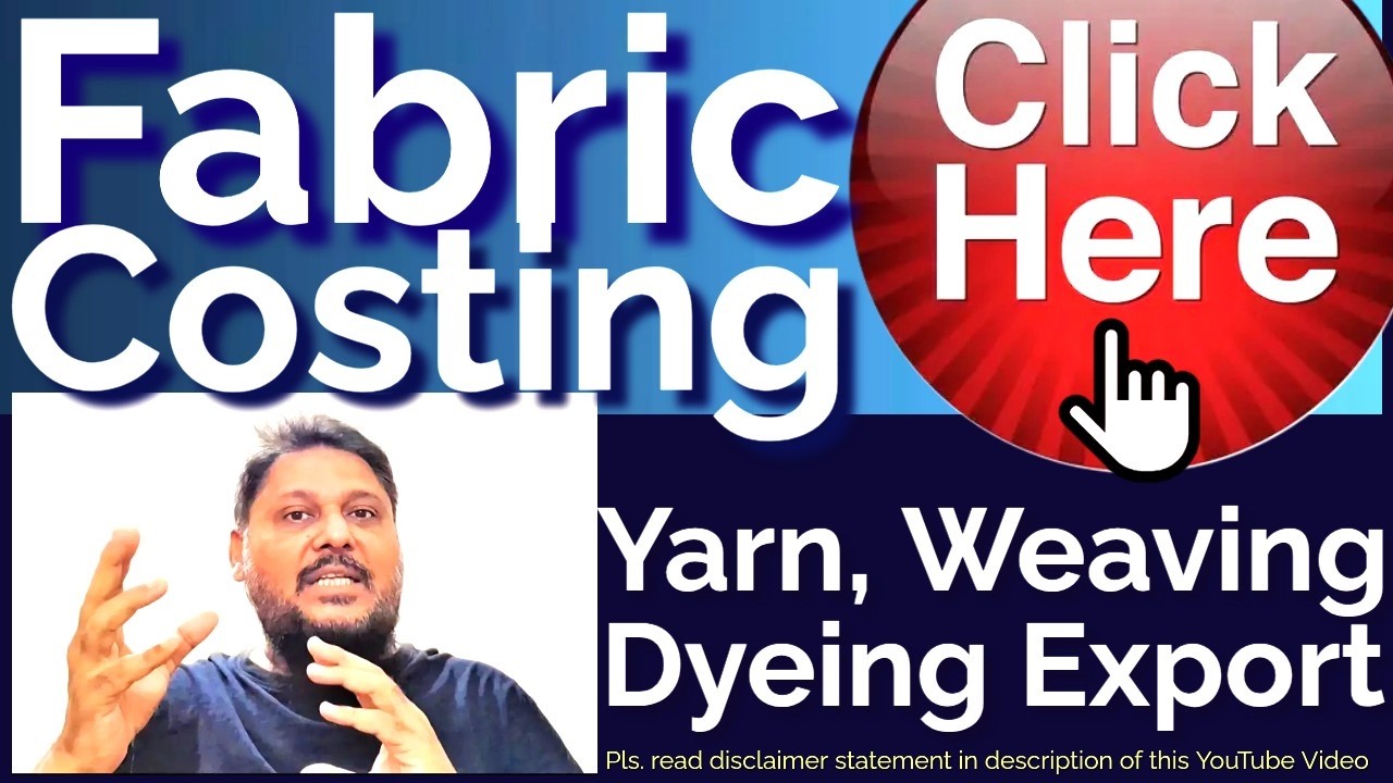 Fabric Costing Software From Yarn, Weaving, Dyeing, Stitching & Export #textile #garments #apparel 