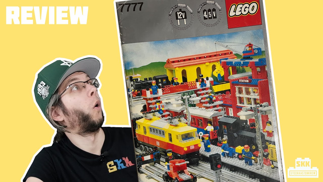 Geballte Ladung LEGO®-Züge: Eisenbahn-Ideenbuch 7777 von 1981 [Review]