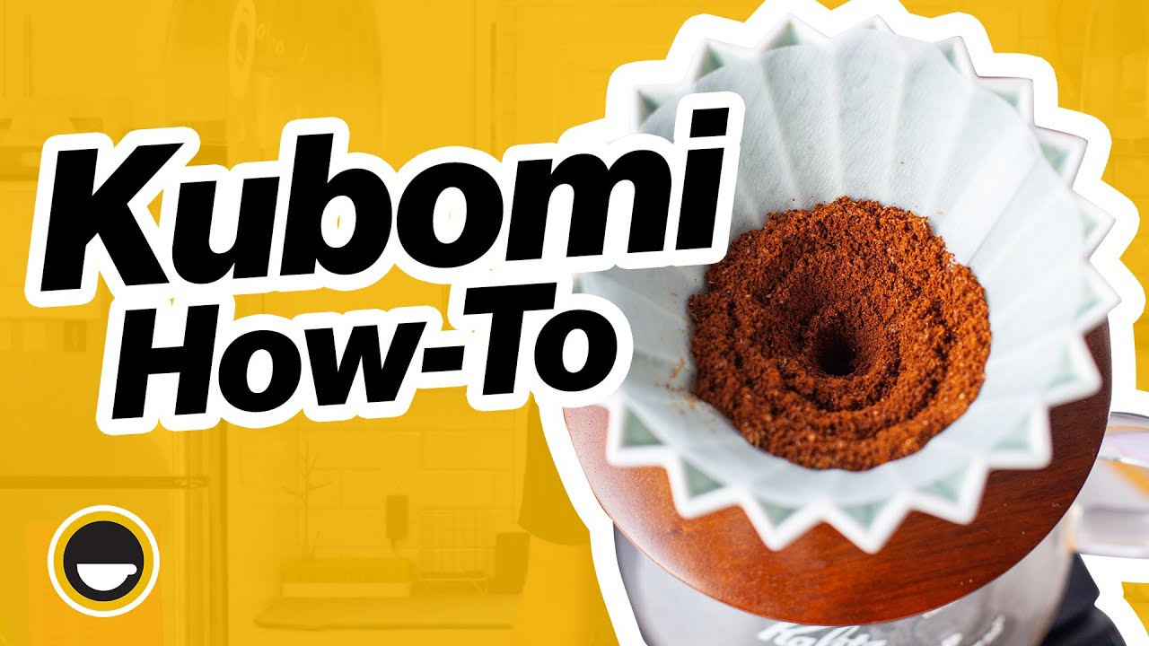 The Kubomi Divot - The easy and beautiful coffee bloom!