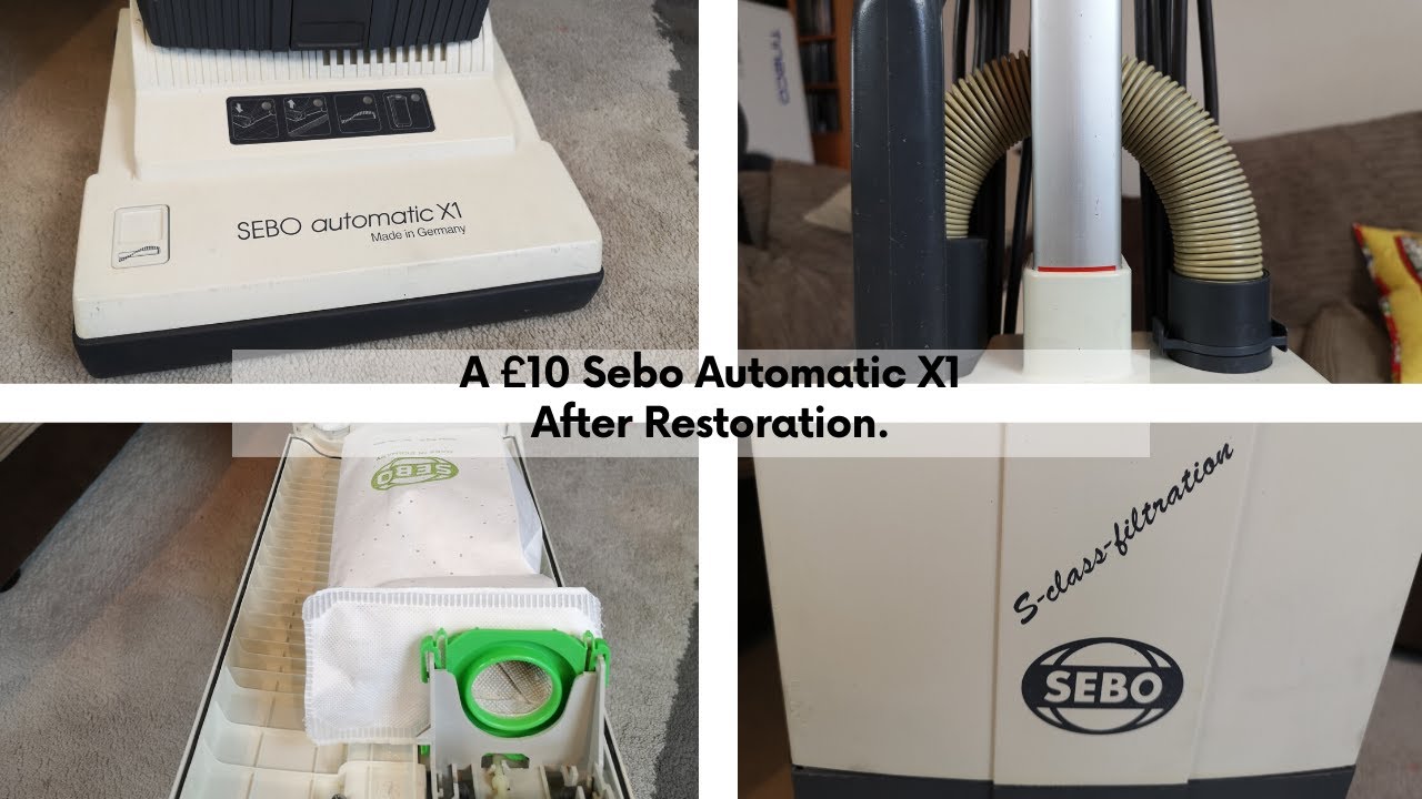 #sebo #commercial #retro The Retro £10 Sebo Automatic X1 - After Restoration & Refurbishment!