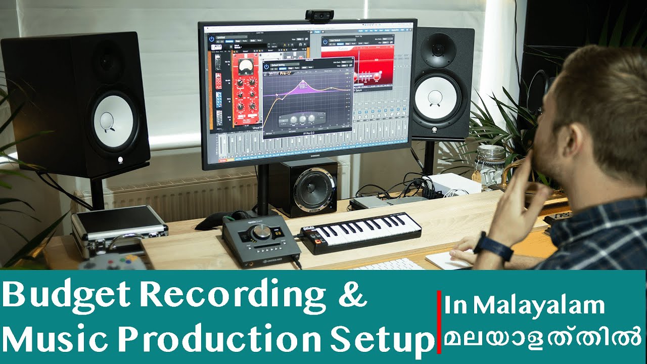 Budget Recording & Music Production Setup  | In Malayalam | മലയാളത്തിൽ