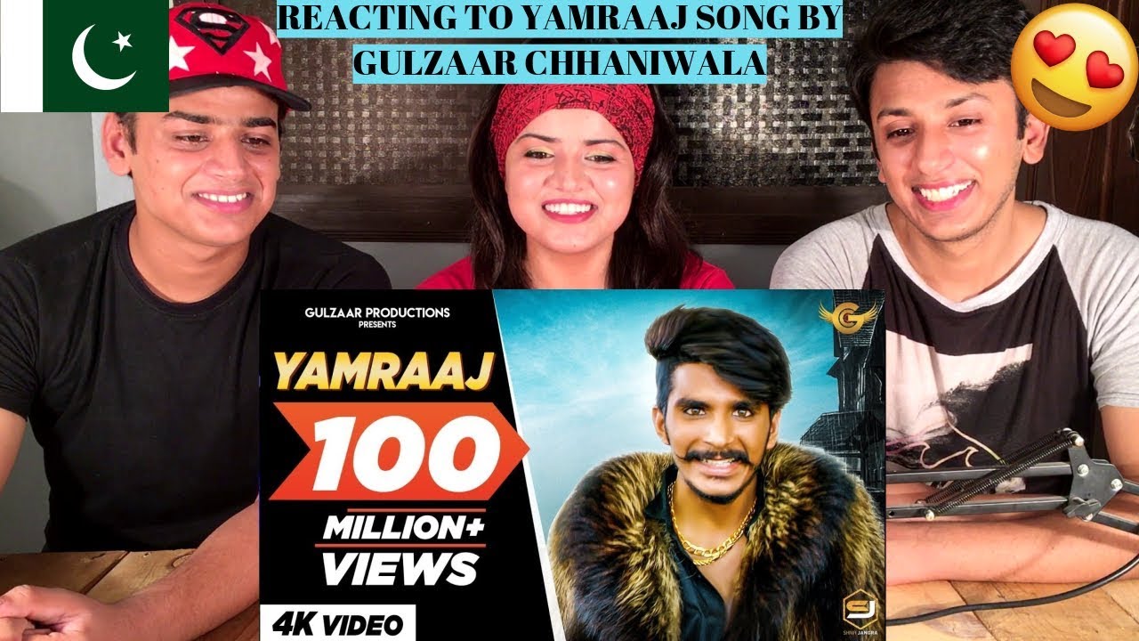 Gulzaar Chhaniwala - Yamraaj || PAKISTANIS REACTION ||