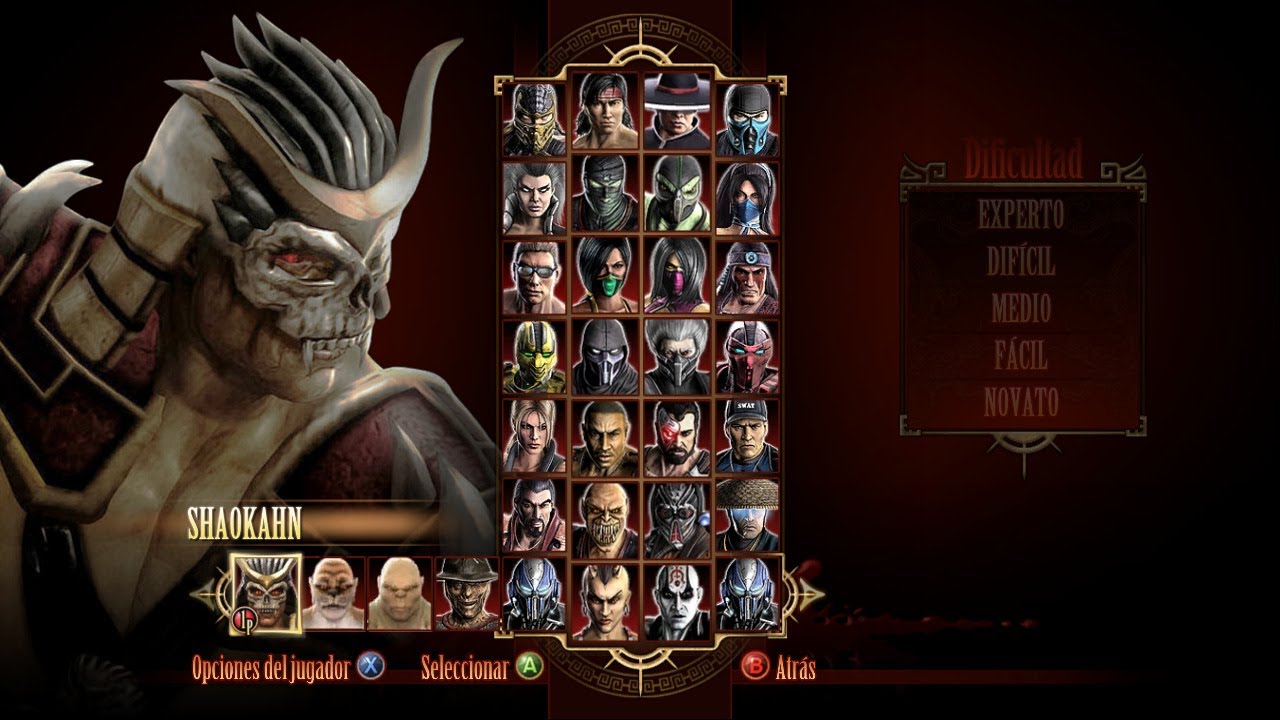 Mortal Kombat 9 xbox 360 Mod Bosses v2