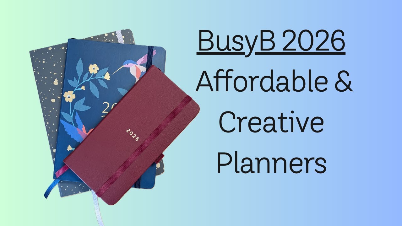 BusyB 2026 | Affordable planners with innovative layouts