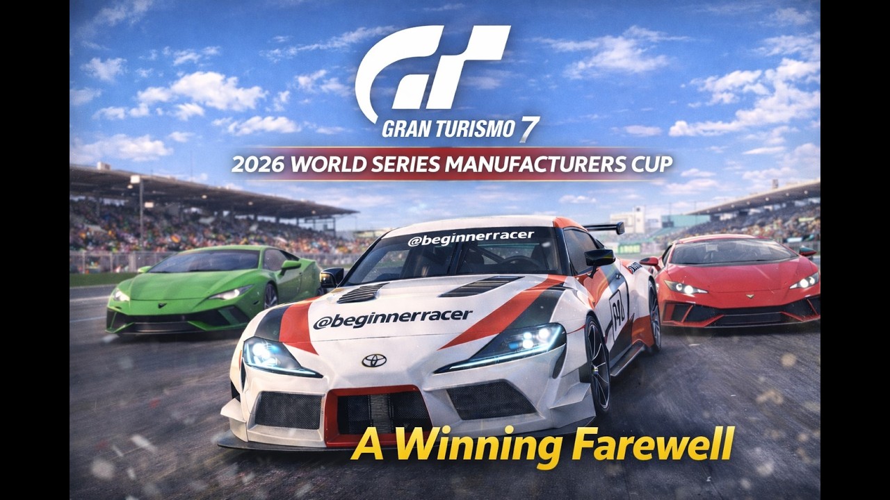 A Winning Farewell | GT7 2026 World Series Manufacturers Cup Online Qualifiers Final Round | PSVR2