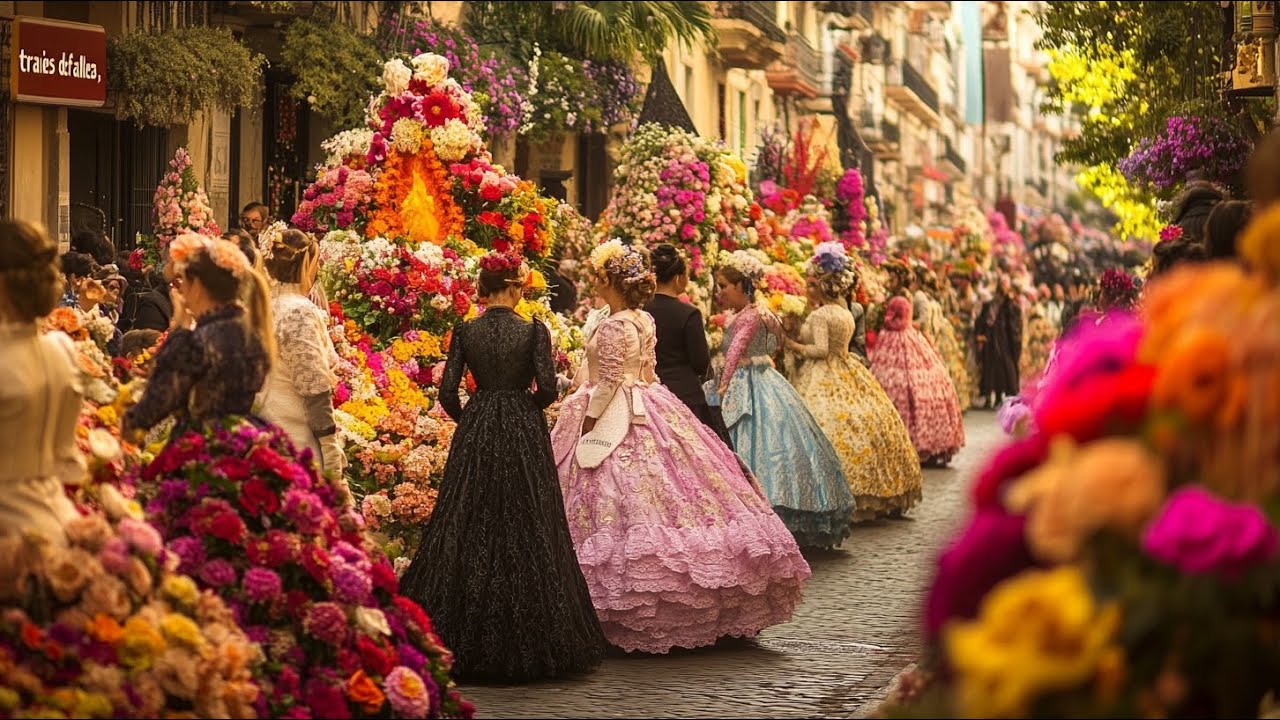 Valencia’s Las Fallas Parade – Most Spectacular Festival with Breathtaking Costumes