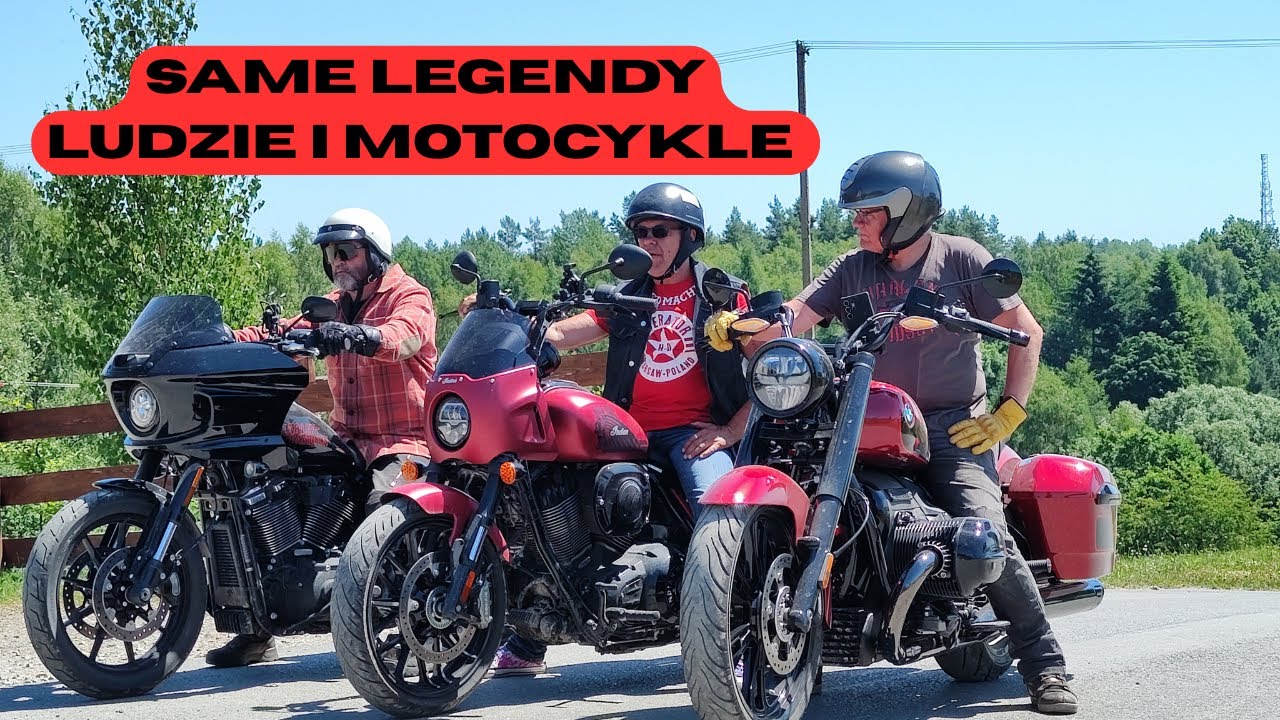 H-D Low Rider ST, Indian Sport Chief RT, BMW R18 Roctane - test por&oacute;wnawczy bagger&oacute;w