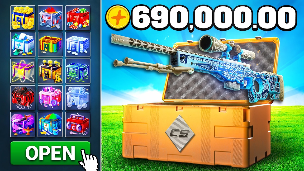 I OPENED EVERY CASE ON RAIN! ($690,000 Unboxing...)