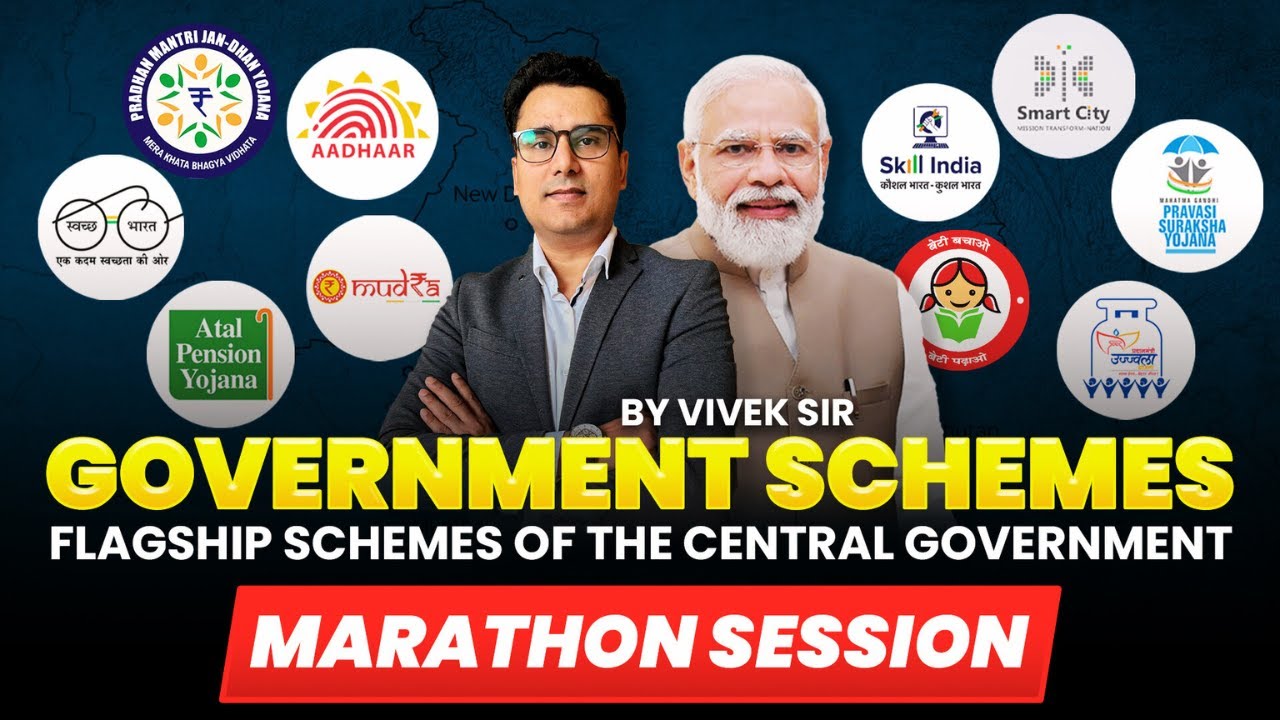 Important Central Government Scheme| Govt Schemes for Bank Exams|Current Affairs 2025|By Vivek Singh