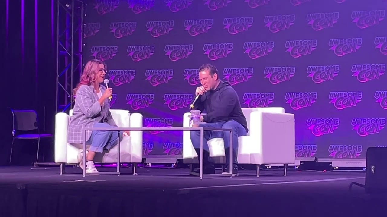 The Many Voices of Bryce Papenbrook panel Awesome con 2024