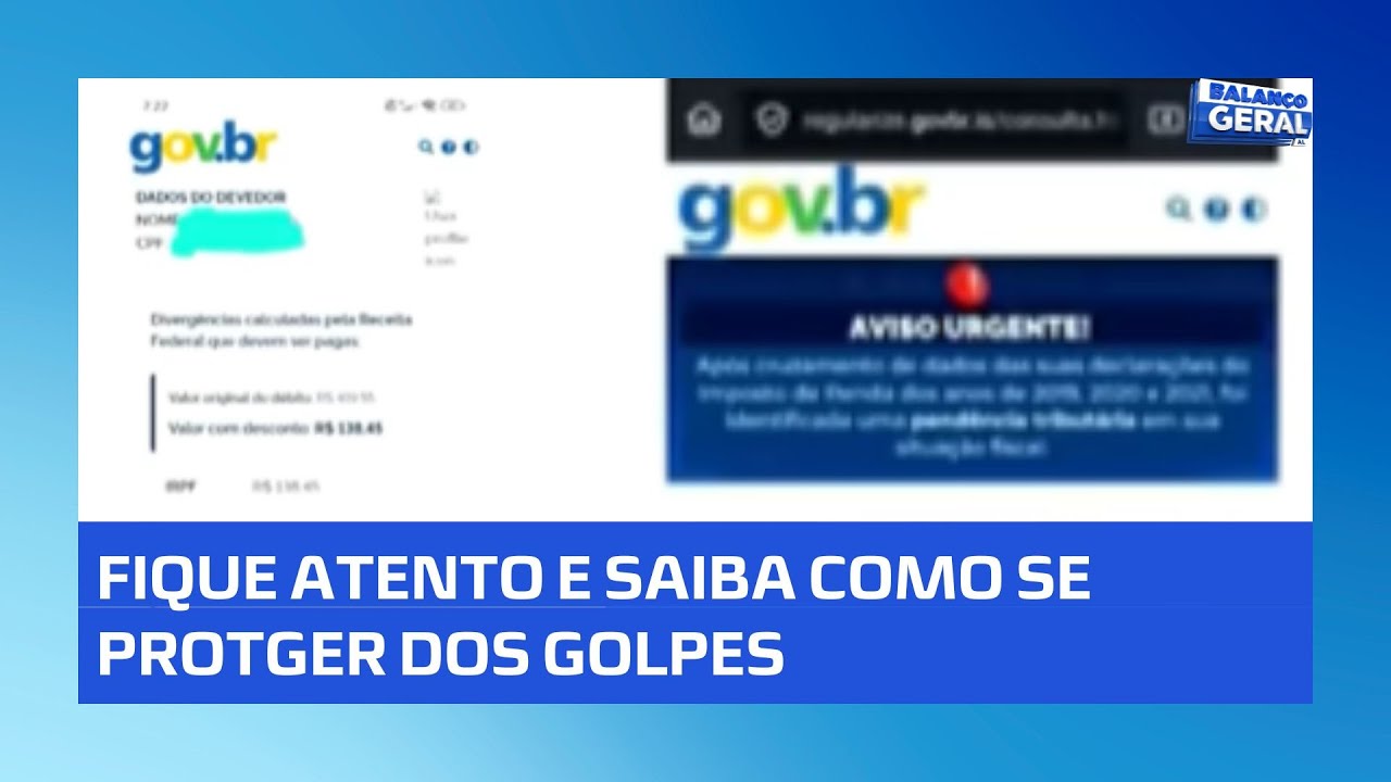 CUIDADO: Receita Federal alerta para nova modalidade de golpe que usa nome e CPF reais!