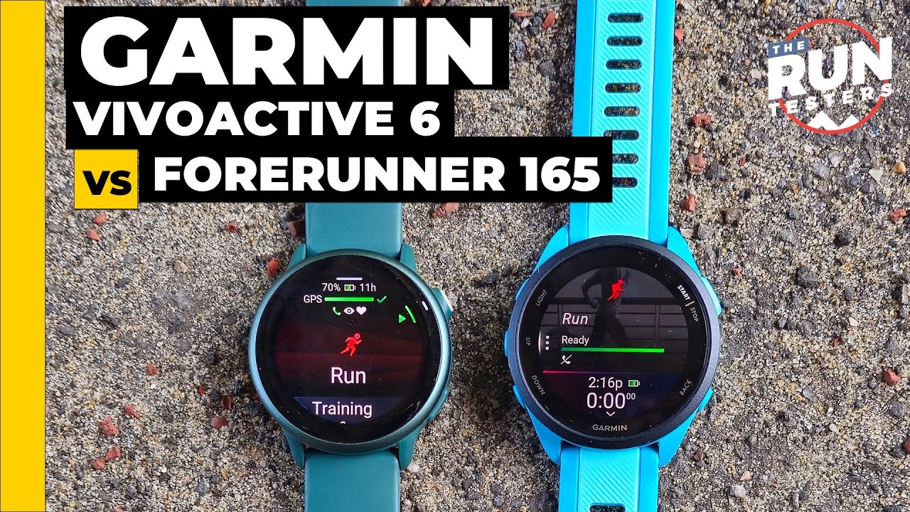 Garmin Forerunner 165 против Vivoactive 6: сравнение бюджетных часов Garmin двумя бегунами