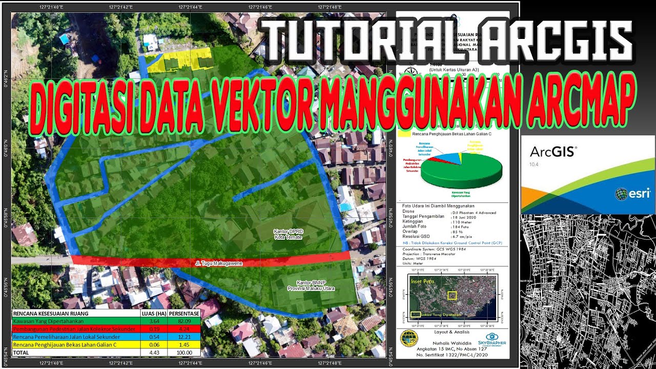 TUTORIAL ARGIS: DIGITASI DATA VEKTOR MANGGUNAKAN ARCMAP