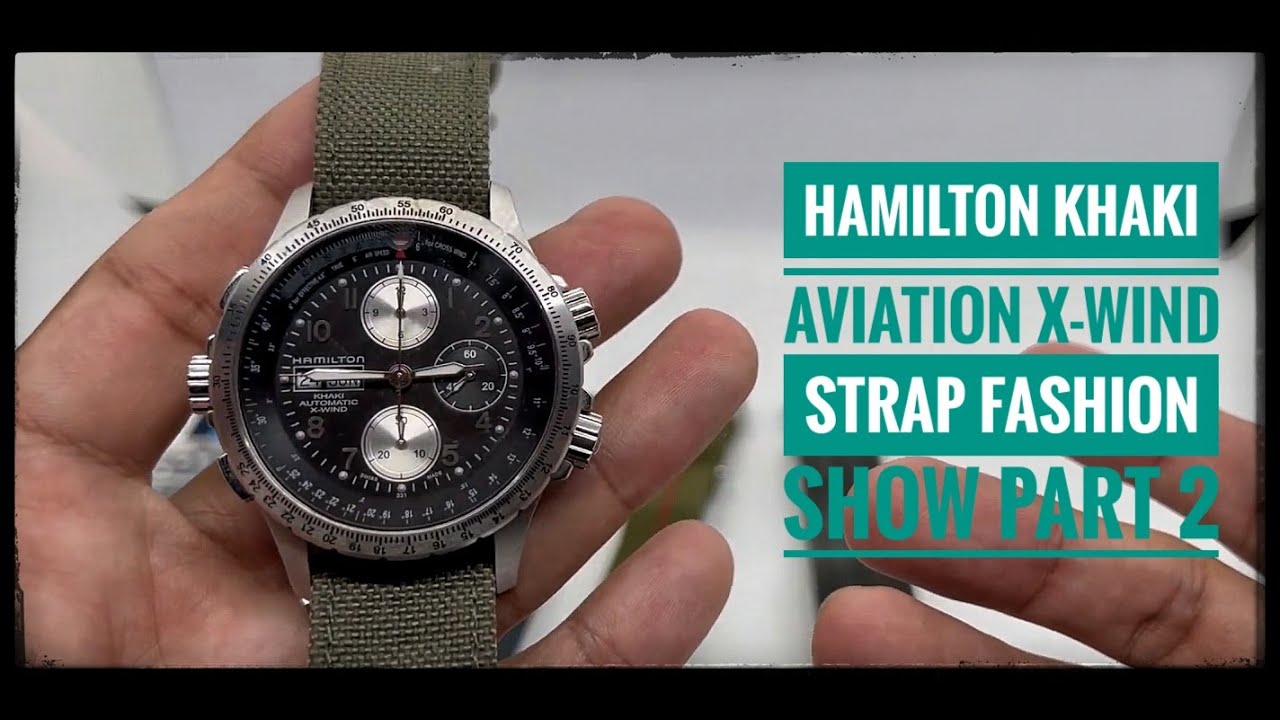 1 Watch, 5 new looks: Hamilton Khaki Aviation X-Wind strap fashion show part 2