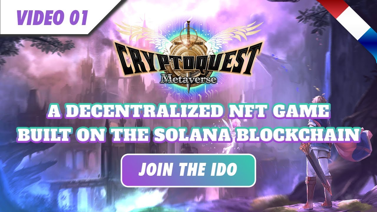 Crypto Quest Metaverse - 🎮 Un jeux P2E sur la Blockchain Solana 🎮