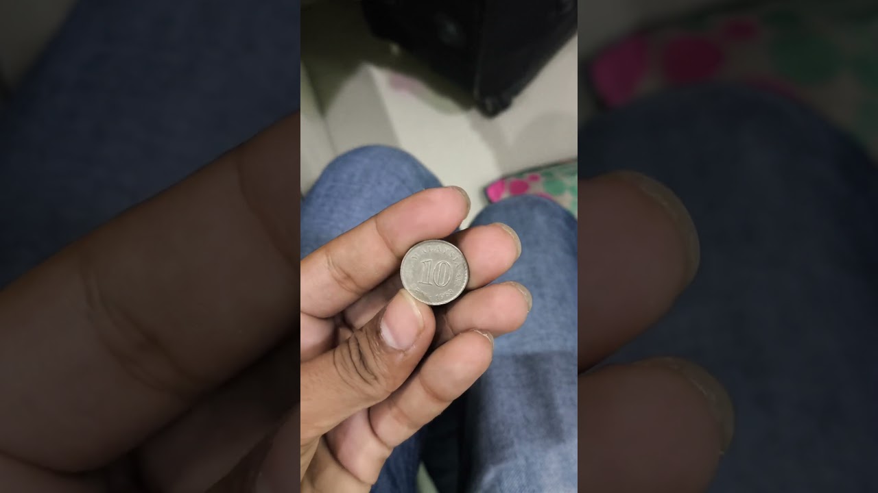malaysia 10 sen coin 1968 | super rare coin | #oldcoincollection #antiquecoins #oldcoins #rarecoins