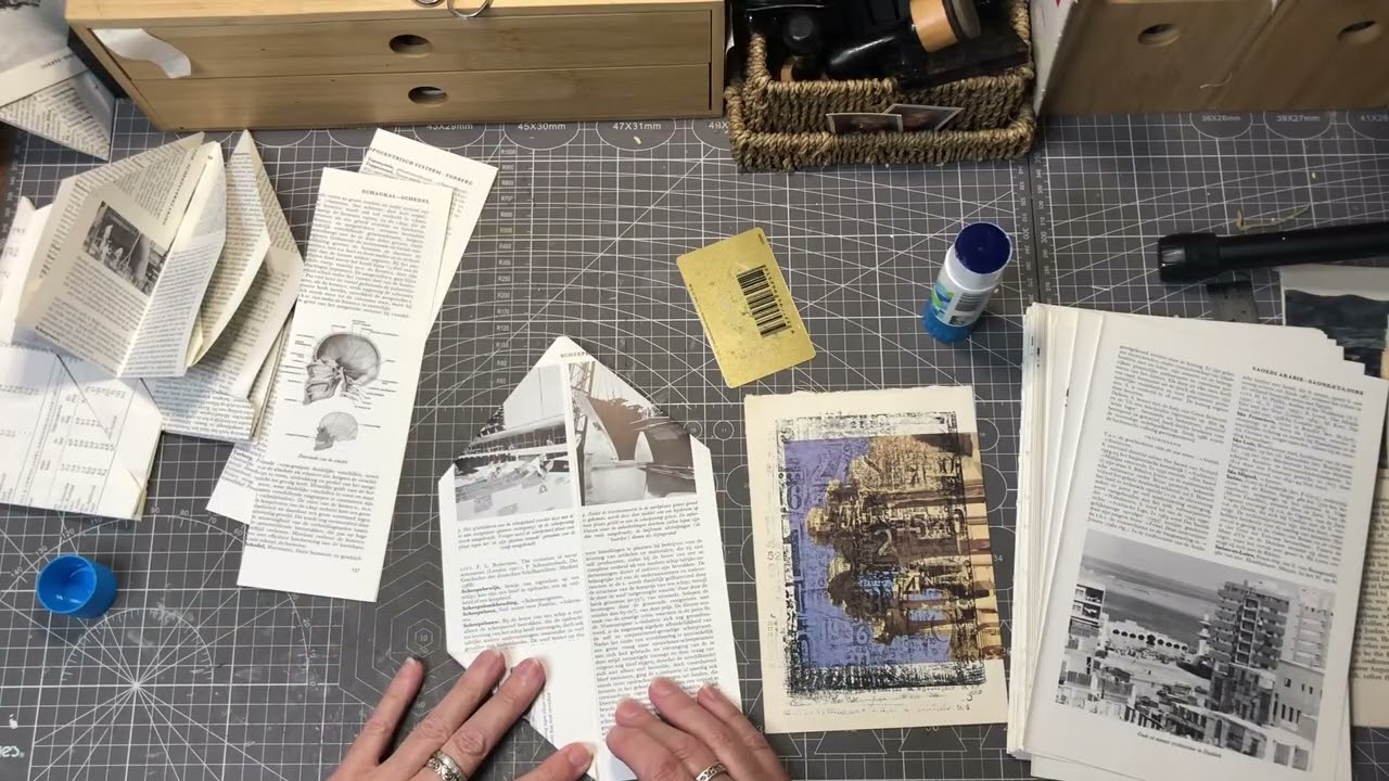 Карманы для книжных страниц