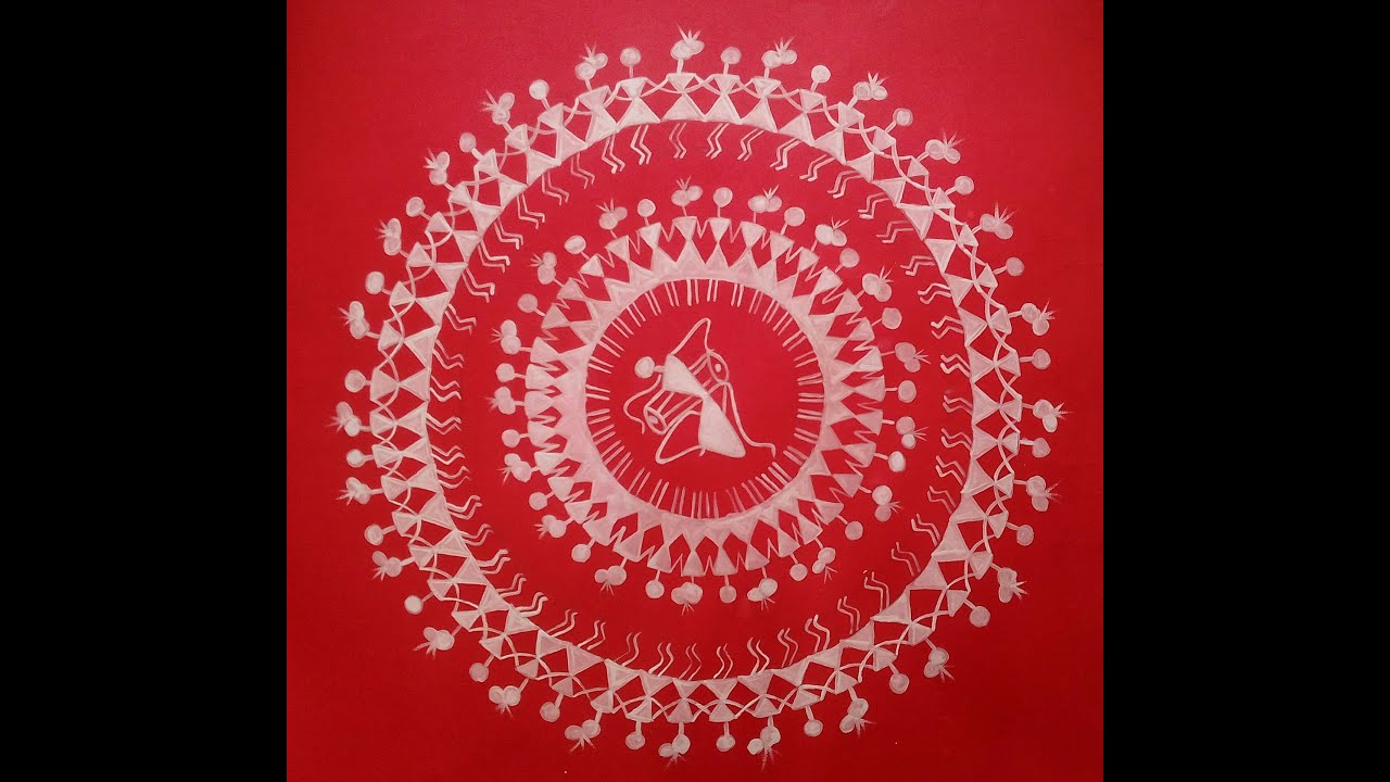 How to do warli painting- Tarpa Dance