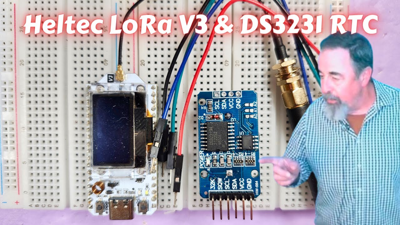 Heltec WiFi LoRa 32 and DS3231 RTC
