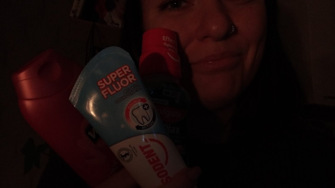 ASMR- Random shopping haul på svenska