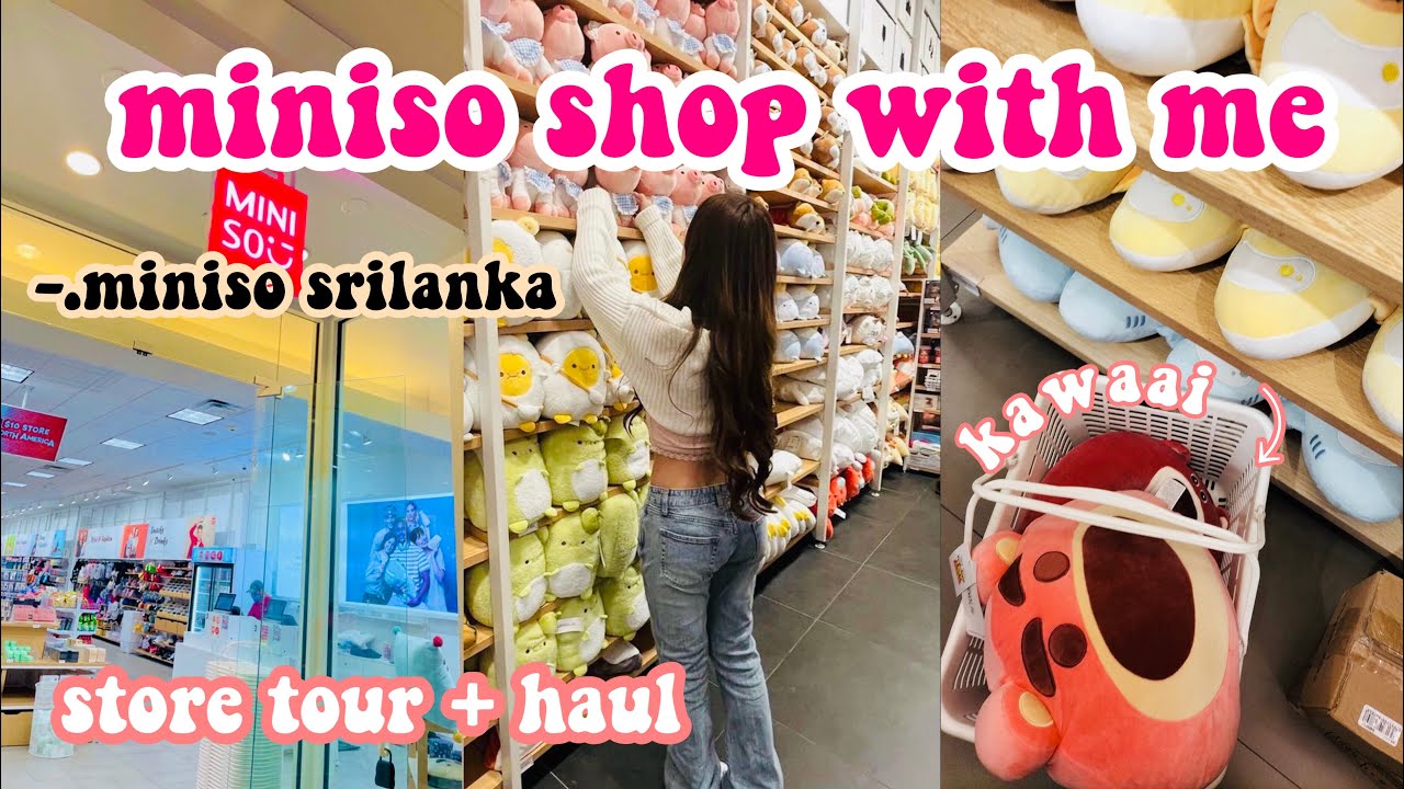 miniso shopping🛍 | කියුට් අයිටම්ස් ලෝකයක්🌸 | store tour🧸 | miniso srilanka🇱🇰