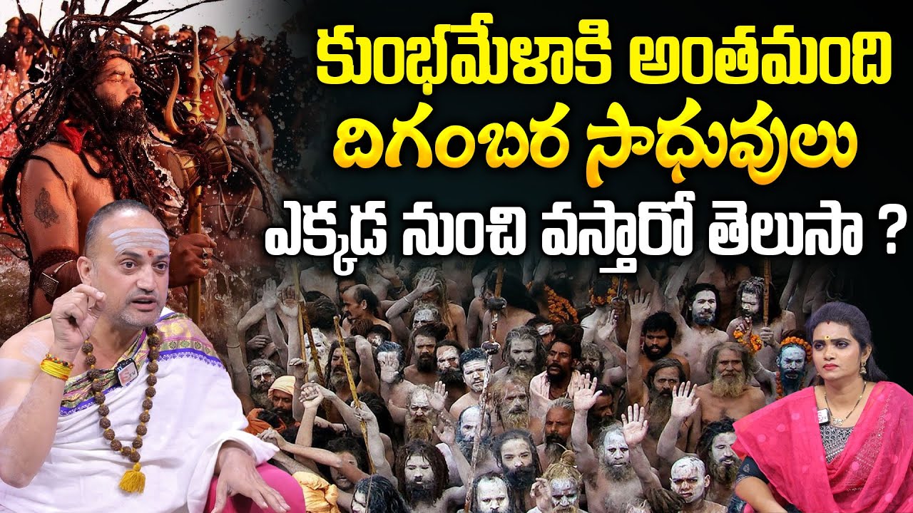 Kumbamela 2025 | Nandibhatla Srihari Sharma Sensational Words About Maha Kumbamela Naga Sadhuvulu