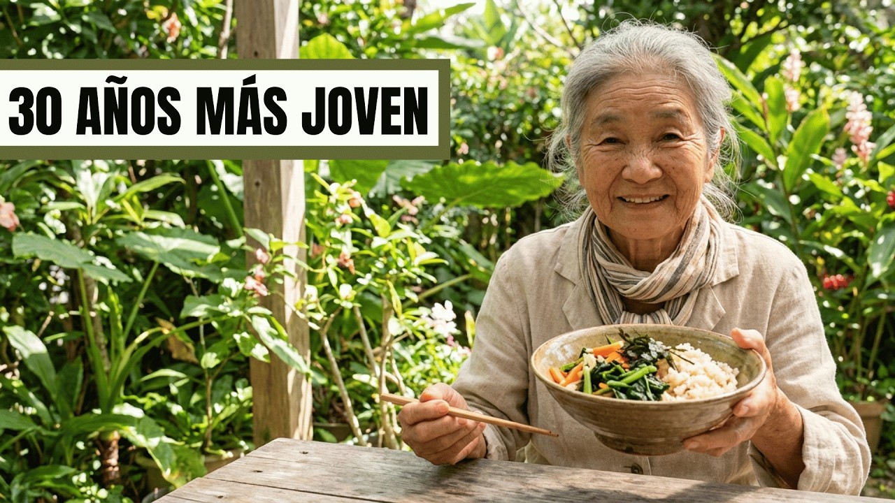 Los okinawenses EVITAN 5 ALIMENTOS y sus cuerpos parecen 30 AÑOS más jóvenes