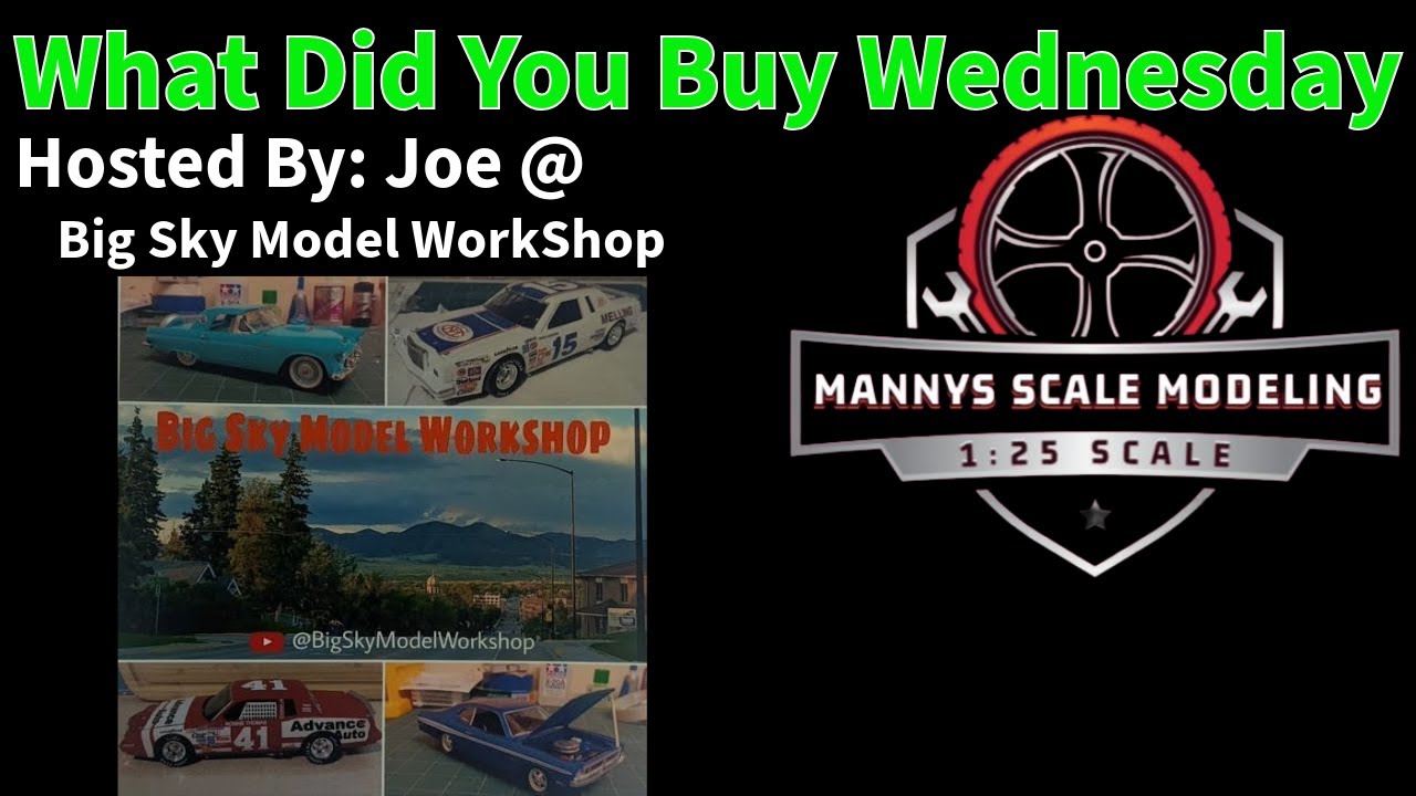 Что вы купили в среду? Ведущий: @BigSkyModelWorkshop. Отдельное спасибо @585hillbillygarage8.