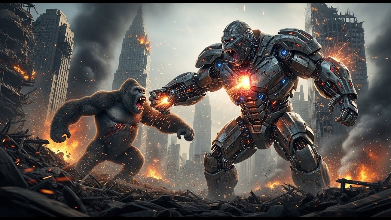 King Kong Vs Robot King Kong