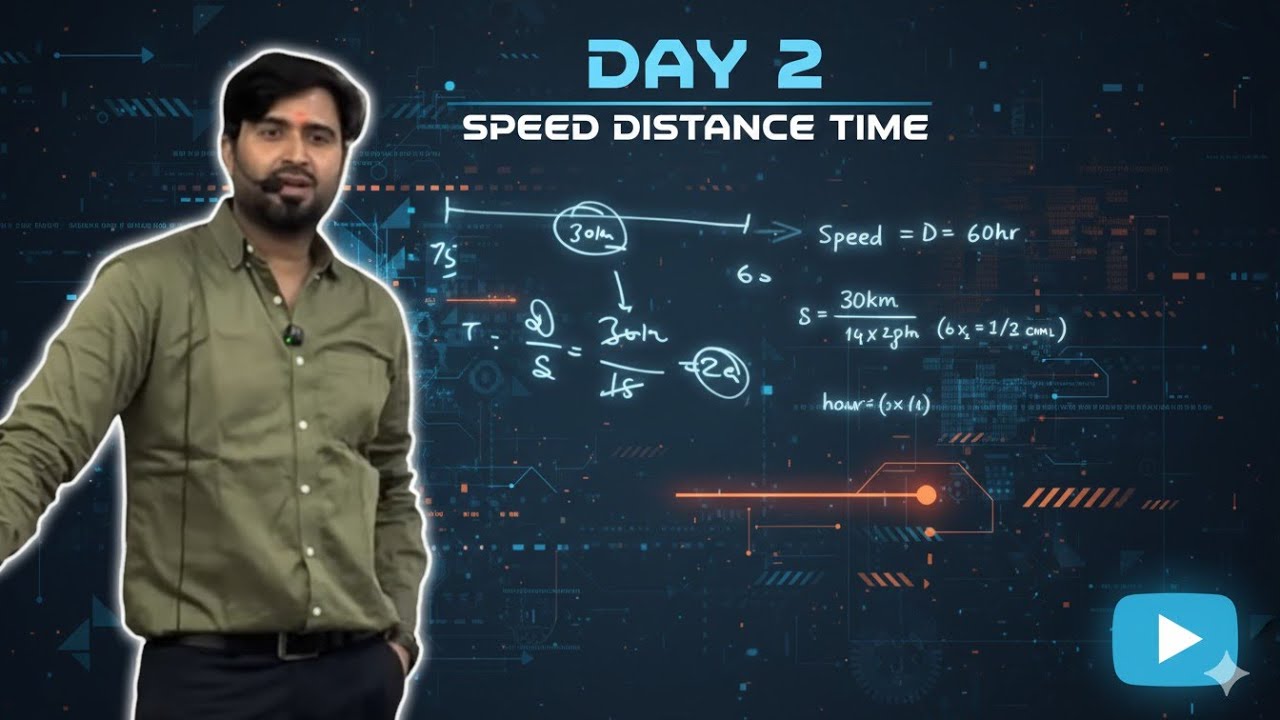 Speed distance time day 2 lecture by Asheesh sir